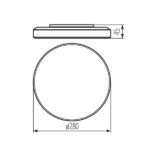Kanlux 31241 LED плафониера DUNO PRO DUNO PRO 24W-NW-O