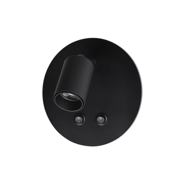 Vito 2103250 READING LIGHT FIUMICINO 10W 3000K 700Lm BLACK φ145*H