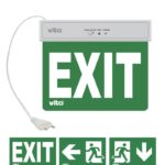 Vito 5020141 RECHARGEABLE EMERGENCY EXIT LAMP EXIT-10 2W 6500K 100Lm LITHIUM BATTERY ALL-SIGNS-IN IP