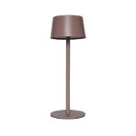 Vito 5301850 ПРЕЗАРЕЖДАЕМА LED НАСТОЛНА ЛАМПА AURORA 3W 3000K РОЗОВA 3XDIM 5V-USB LI-ION БАТЕРИЯ IP