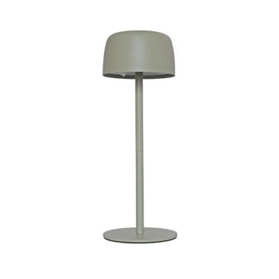 Vito 5301760 ПРЕЗАРЕЖДАЕМА LED НАСТОЛНА ЛАМПА SELENA 3W 3000K МАСЛИНЕНО ЗЕЛЕНА 3XDIM 5V-USB LI-ION БАТЕРИЯ IP