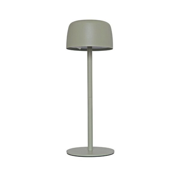 Vito 5301760 ПРЕЗАРЕЖДАЕМА LED НАСТОЛНА ЛАМПА SELENA 3W 3000K МАСЛИНЕНО ЗЕЛЕНА 3XDIM 5V-USB LI-ION БАТЕРИЯ IP