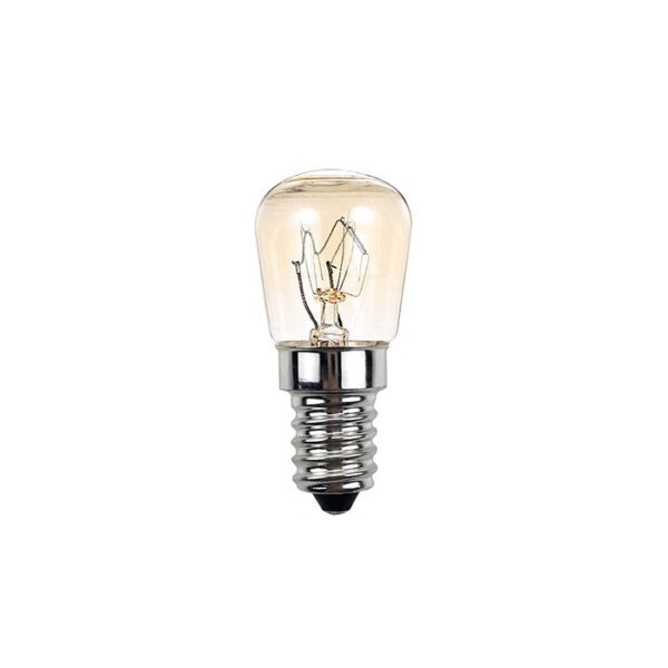 Vito 1520120 ЛАМПА СЪС СПЕЦИАЛНО ПРЕДНАЗНАЧЕНИЕ ЗА ХЛАДИЛНИК FRIGO 25W T26 E14 2800K 300Lm CLEAR