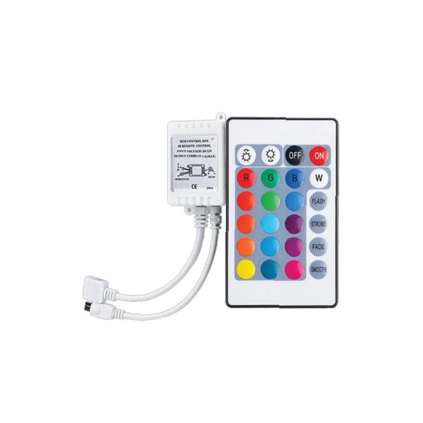 Vito 6210120 RF 20 БУТОНА КОНТРОЛЕР MAESTRO-3 12-24V DC 144W МАКС. ЗА RGB LED ЛЕНТА