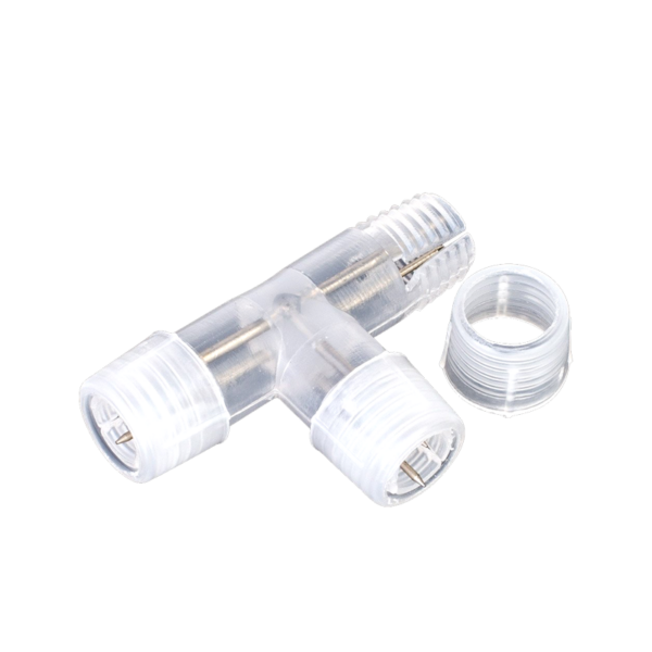 ACA Lighting RTC3WB Т-конектор за 3-жилна въжена лента – IP20