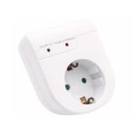 Vito 8002950 SURGE PROTECTION SOCKET WITH PLUG SURGIO 16A 250V 3500W WHITE EARTH SHUTTER