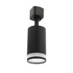 Vito 2102260 ПРОЖЕКТОР ЗА ШИНА МОНОФАЗЕН GU10 ЧЕРЕН С ПРОЗРАЧНА ЧАСТ LUMO T Φ55x100mm