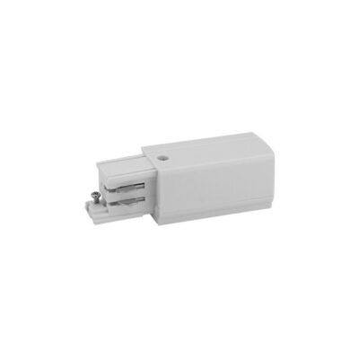 Vito 2103450 TRIPHASE TRACK CONNECTION ACC. APT4 CABLE CONNECTOR WHITE