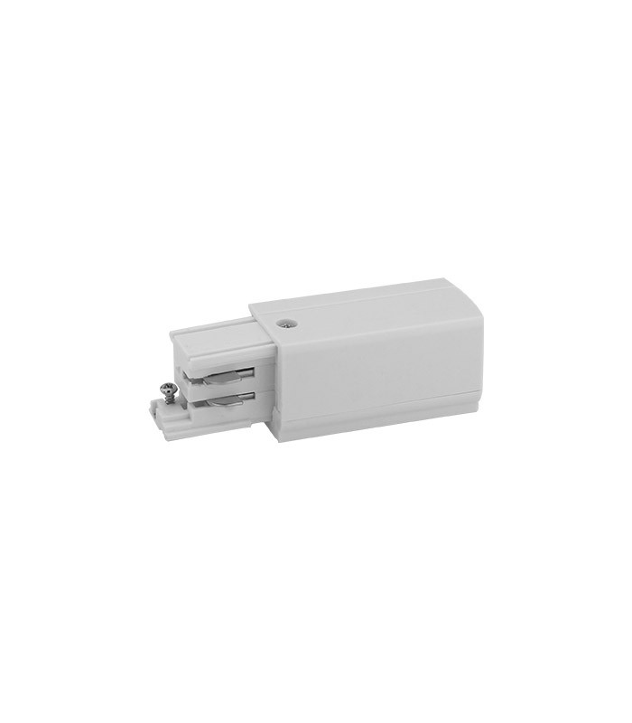 Vito 2103450 TRIPHASE TRACK CONNECTION ACC. APT4 CABLE CONNECTOR WHITE