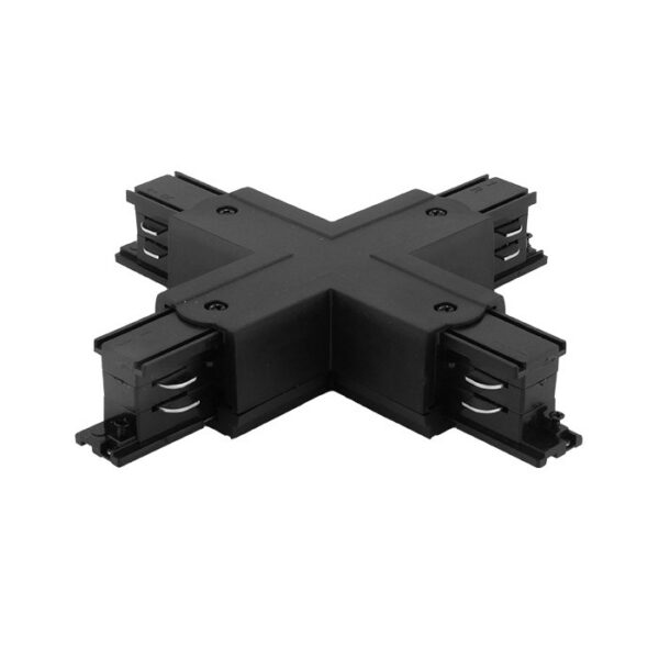 Vito 2103390 TRIPHASE TRACK CONNECTION ACC. APT4 CROSS-TYPE BLACK