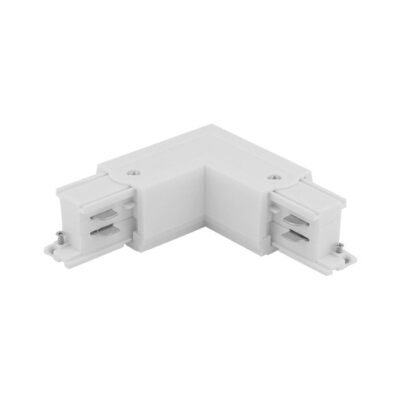 Vito 2103360 TRIPHASE TRACK CONNECTION ACC. APT4 L-TYPE WHITE