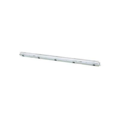 Vito 3310720 ИНДУСТРИАЛНО ВЛАГОЗАЩИТЕНО ОСВЕТИТЕЛНО ТЯЛО VIGO 1 x LED ПУРИ T8 G13 ЕДНОСТРАННО ЗАХРАНВАНЕ. ПОЛИКАРБОНАТ 1262x70x76mm