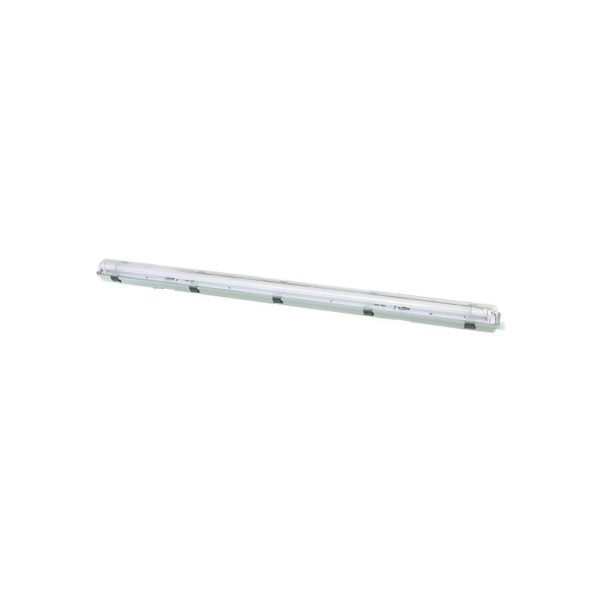 Vito 3310720 ИНДУСТРИАЛНО ВЛАГОЗАЩИТЕНО ОСВЕТИТЕЛНО ТЯЛО VIGO 1 x LED ПУРИ T8 G13 ЕДНОСТРАННО ЗАХРАНВАНЕ. ПОЛИКАРБОНАТ 1262x70x76mm