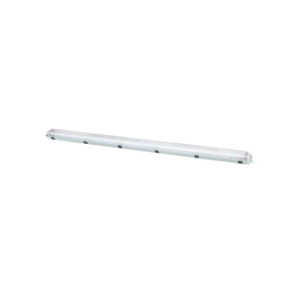 Vito 3310750 ИНДУСТРИАЛНО ВЛАГОЗАЩИТЕНО ОСВЕТИТЕЛНО ТЯЛО VIGO 2 x LED ПУРИ T8 G13 ЕДНОСТРАННО ЗАХРАНВАНЕ. ПОЛИКАРБОНАТ 1560x100x76mm