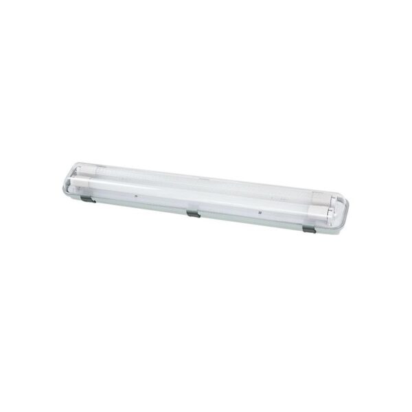 Vito 3310710 ИНДУСТРИАЛНО ВЛАГОЗАЩИТЕНО ОСВЕТИТЕЛНО ТЯЛО VIGO 2 x LED ПУРИ T8 G13 ЕДНОСТРАННО ЗАХРАНВАНЕ. ПОЛИКАРБОНАТ 663x100x76mm