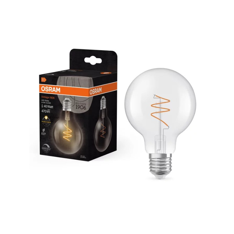 vintage-1906-led-cl-gl80-dim-clear-46w927-e27.jpg Ledvance 4058075836785 LED ЛАМПА VINTAGE 1906 LED CL GL80 DIM CLEAR 4.6W927 E27