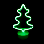 ACA Lighting X04445306 TREE – 44 неонови LED бат. (3×AA) USB зелено IP20 17×10×26см