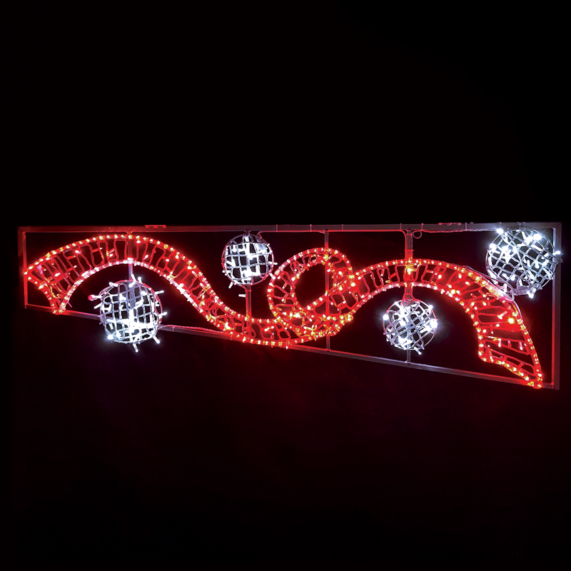 x1751224116l.png ACA Lighting X1751224116L Панделка с топки (лява) – 512 LED стълбов мотив 6м въжена лента + 16м топло и студено бяла гирлянда стеди IP65 200×60см 1.5м кабел