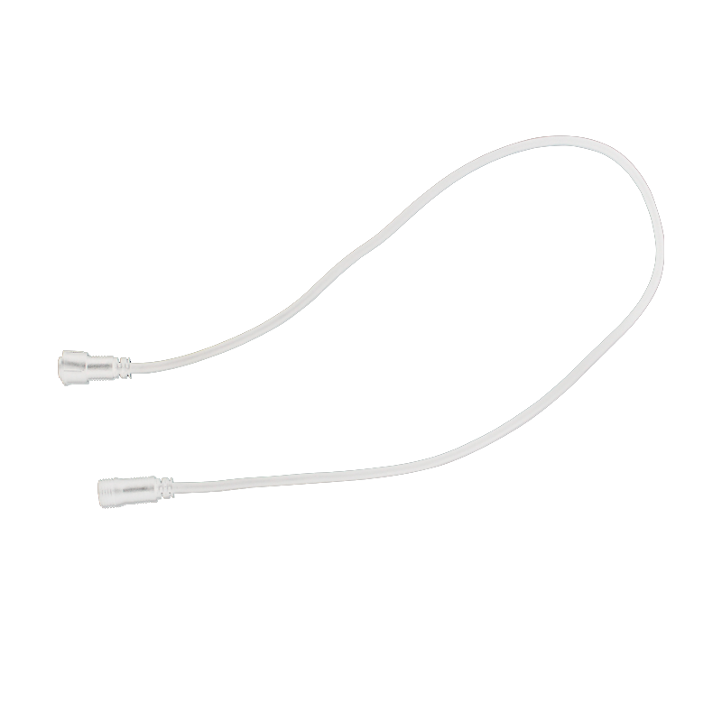 xconc200w.png ACA Lighting XCONC200W Бяло удължение за 2-жилна маркуч-лайт декорация IP44 2 м
