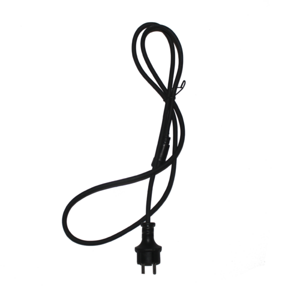 ACA Lighting XCONPLUG150 Захранващ кабел с букса и конектор за мотив с 2-жилна въжена лента – IP44 1.5 м
