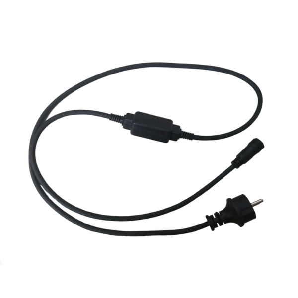 ACA Lighting XCONPLUGLED150 Щепсел с кабел и конектор за LED 2-жилна маркуч-лайт декорация IP44 1.5 м