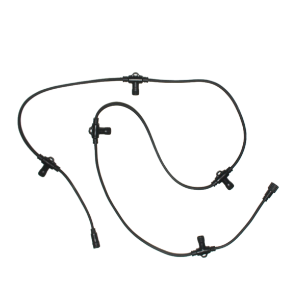 ACA Lighting XCONR5OUT Кабелен конектор за 2-жилна маркуч-лайт декорация (1 към 5) IP44 2.5 м