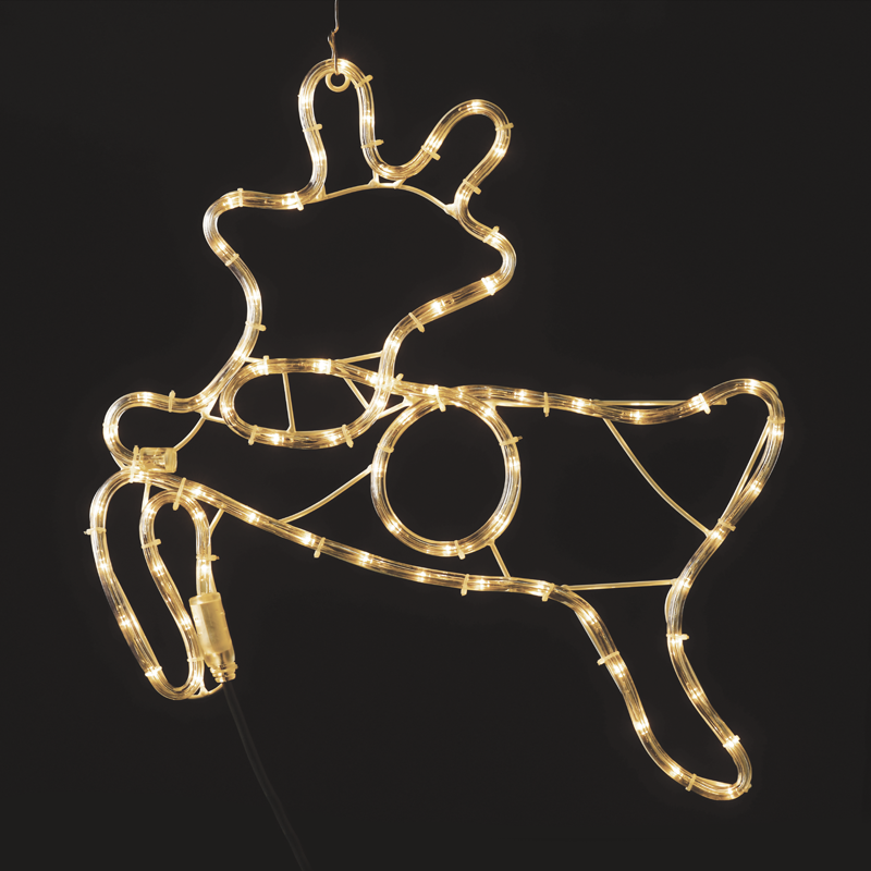 xdeerledww49.png ACA Lighting XDEERLEDWW49 Елен – 72 LED 3м лента топло бяло IP44 47×49см 1.5м кабел