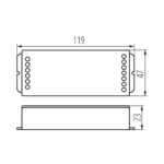 Kanlux 22151 Контролер за LED ленти CTRL12-48V ALL-IN CTRL 12-48V ALL-IN