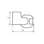 Kanlux 23458 Сензор за движение PIR ALER JQ-30-B/B