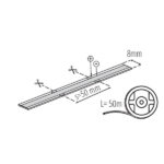 Kanlux 46305 LED лента LCOB 3W/M 24V LCOBC 3W/M 24 IP00-WW