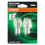 OSRAM 20610170 автомобилна лампа 7528 ultra life p21/5w 12v bay15d duoblister