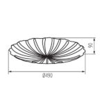 Kanlux 90222 LED плафониера BONSA LED CCT BONSA LED 38W CCT