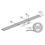 Kanlux 90677 LED лента LCOB 3W/M 12V LCOBC 3W/M 12 IP00-EW