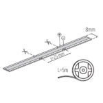 Kanlux 90685 LED лента LCOB 10W/M 12V LCOB 10W/M 12 IP00-EW