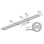 Kanlux 90690 LED лента LCOB 10W/M 24V LCOB 10W/M 24 IP00-EW