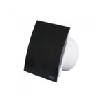Vito 8005400 ВЕНТИЛАТОР ЗА БАНЯ VENTI FG100 Φ100MM 12W С ВЪЗВРАТНА КЛАПА ЧЕРЕН ГЛАНЦ