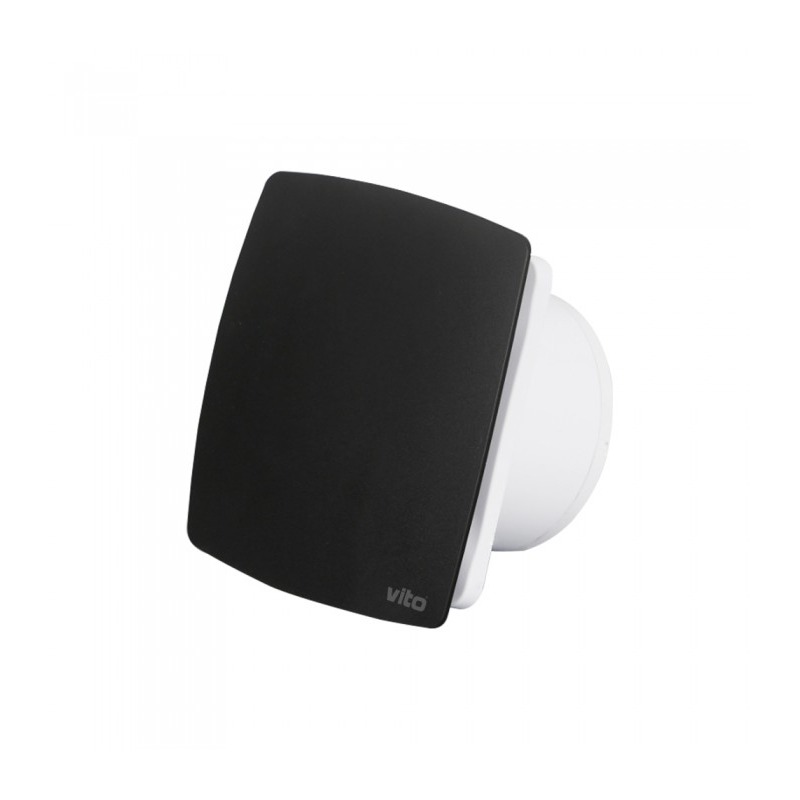 bathroom-fan-venti-fm100-flat-φ100mm-12w-with-shutter-mat-black-8005380-vito.jpg Vito 8005380 ВЕНТИЛАТОР ЗА БАНЯ VENTI FM100 Φ100MM 12W ПЛОСЪК С ВЪЗВРАТНА КЛАПА ЧЕРЕН МАТ