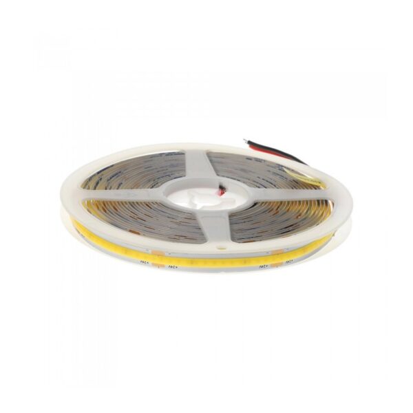 Vito 5541240 COB LED ЛЕНТА LEDStrip 24V 480xCOB 6W m ДЪЛЖИНА НА РЯЗАНЕ 5cm 3000K 600Lm m 3M ЛЕПЕНКА 8mm IP20 15m ролка