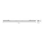 Ledvance 20782024632 led лампа damp proof housing e ip65 1200 e 2xlamp ip65