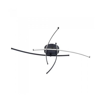 Vito 2028090 ДЕКОРАТИВНО LED ОСВЕТИТЕЛНО ТЯЛО IRIS 670 670 90 mm 30W 4000K 2400Lm ЧЕРНО
