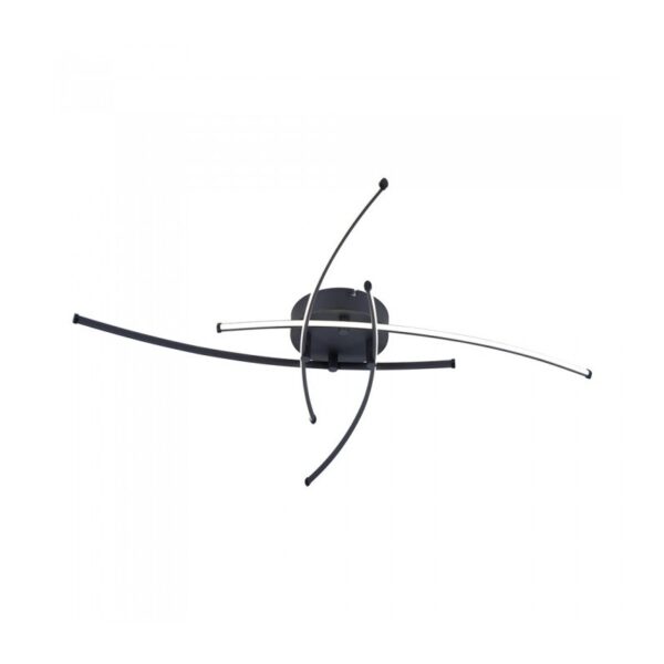Vito 2028090 ДЕКОРАТИВНО LED ОСВЕТИТЕЛНО ТЯЛО IRIS 670 670 90 mm 30W 4000K 2400Lm ЧЕРНО