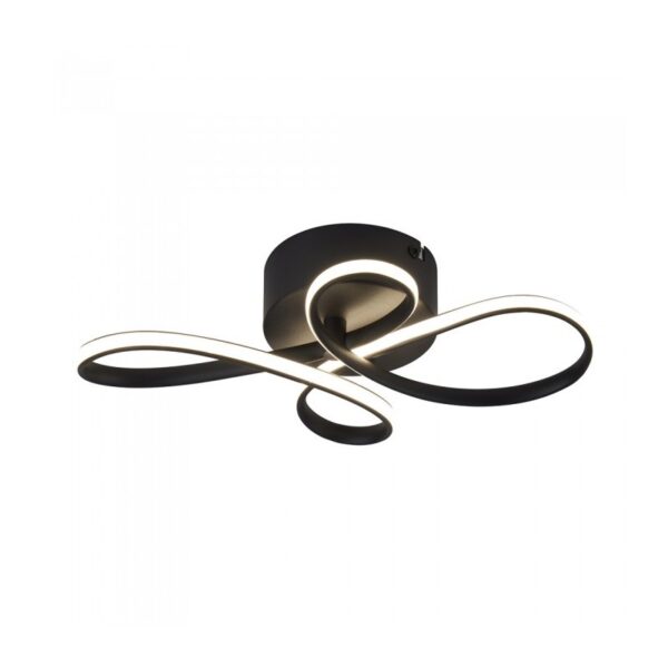 Vito 2028050 ДЕКОРАТИВНО LED ОСВЕТИТЕЛНО ТЯЛО LOOPA 20W 4000K 1600Lm ЧЕРНО 270 180 90 mm