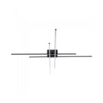 Vito 2028210 ДЕКОРАТИВНО LED ОСВЕТИТЕЛНО ТЯЛО STELLA 1000 1000 100 mm 40W 4000K 2600Lm ЧЕРНО
