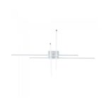 Vito 2028220 ДЕКОРАТИВНО LED ОСВЕТИТЕЛНО ТЯЛО STELLA 1000 1000 100 mm 40W 4000K 2600Lm БЯЛО