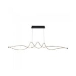 Vito 2028160 ДЕКОРАТИВНО LED ОСВЕТИТЕЛНО ТЯЛО SUSAN 1200 1150 60 mm 24W 4000K 2280Lm ЧЕРНО