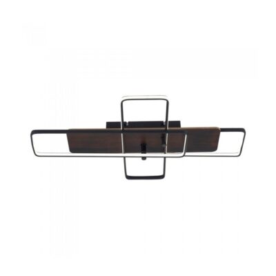 Vito 2028230 ДЕКОРАТИВНО LED ОСВЕТИТЕЛНО ТЯЛО VIOLIN 600 400 85 mm 30W 4000K 2100Lm ЧЕРНО ОРЕХ