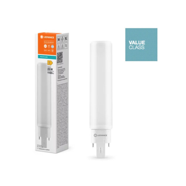 Ledvance 202400662514 dulux led лампа d/e26 hf & ac mains v 10w 840 g24q-3