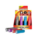 ENERGIZER 05410002 метални цветни фенерчета + 3 aaa батерии color metal light eveready energizer