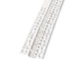Vito 9930200 ГЪВКАВ АЛУМИНИЕВ ПРОФИЛ LINEFLEX P1 12x13MM ДЪЛЖИНА 2M СРЕБРИСТ ЦВЯТ БЕЗ ДИФУЗЕР