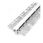 Vito 9930219 КОМПЛЕКТ ГЪВКАВ АЛУМИНИЕВ ПРОФИЛ LINEFLEX 1 12x13MM 2M СРЕБРИСТ АЛУМИНИЙ 2M БЯЛ PC ДИФУЗЕР 2 БР КРАЙНИ КАПАЧКИ